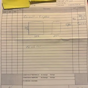 BILLED FOR A PICTURE