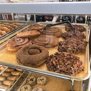 Amazing rolls and apple fritter