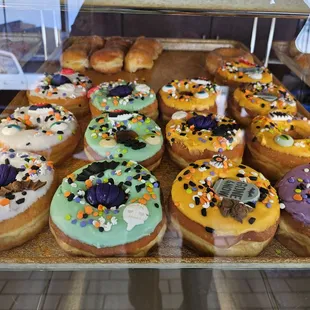 Halloween themed donuts!