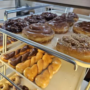 a variety of doughnuts