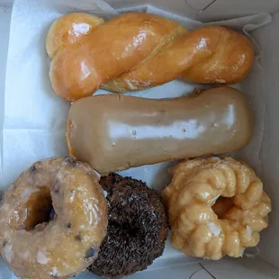 a variety of doughnuts