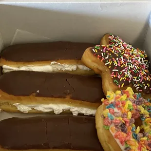 Filled Donuts And some fun donuts