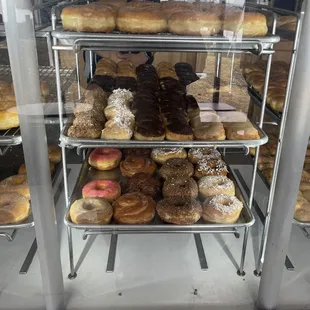 a variety of doughnuts