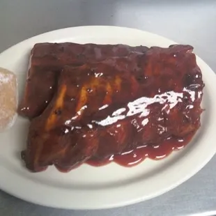 bbq ribs, ribs, food