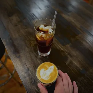 Cortado and cold brew