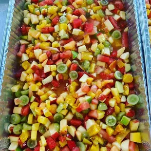 Fruit salad trays
