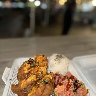 Ahi Katsu / Poke Combo - $18