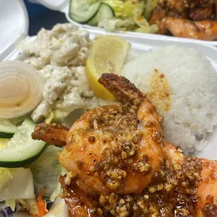 Garlic shrimp