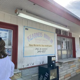 Two walkup counters.