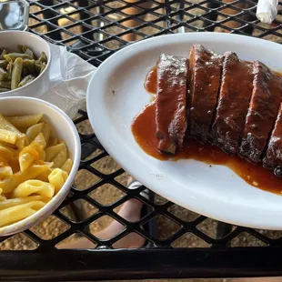 Smoked St. Louis Style Ribs