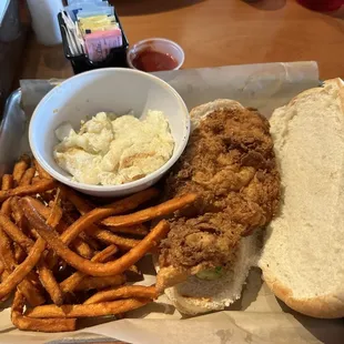 Chicken Fried Chicken Sandwich