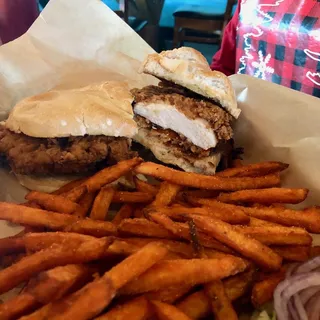 Chicken Fried Chicken Sandwich