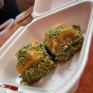 Pistachio Baklava