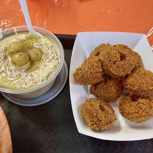 Hummus and Falafel