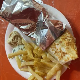 Chicken Schwarma Sandwich