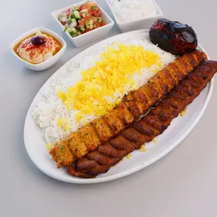 Beef and Chicken Kebab (ground meat)