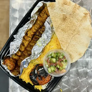 Combo Koobideh Plate