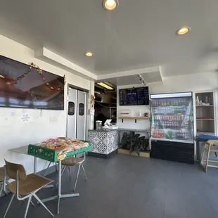 the interior of a restaurant