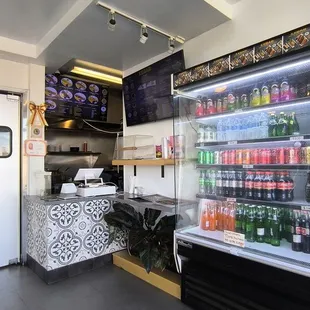 interior, sushi and sashimi