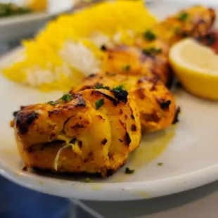 Chicken Kebab Plate