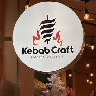 Kebob craft sign