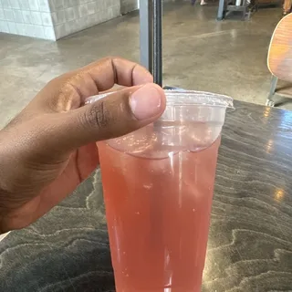 Papaya Hibiscus Lemonade