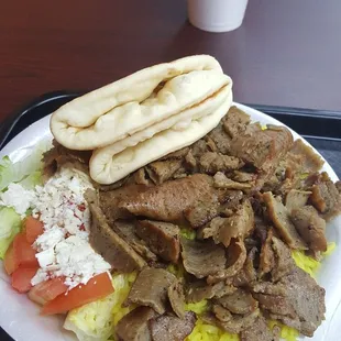 Gyro platter