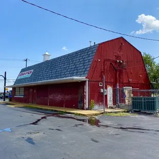 Colloquially known as the gyro barn