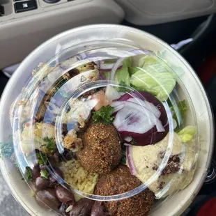 Mediterranean Bowl with Falafel