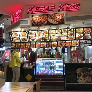 It's 11:30 on the weekend at the mall and this and Starbucks are literally the only two businesses open.