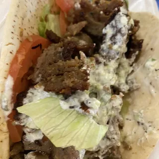 1. Beef Gyro Sandwich