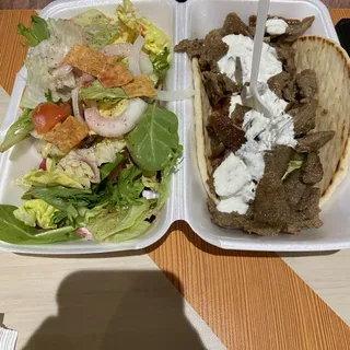 1. Beef Gyro Combo Meal
