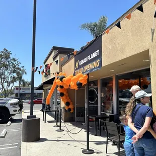 Grand Opening storefront