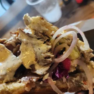 The Classic Angus Beef Doner(huge!)