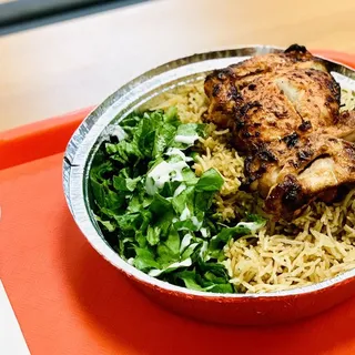 1. Grilled Chicken with Aroma Rice Platter