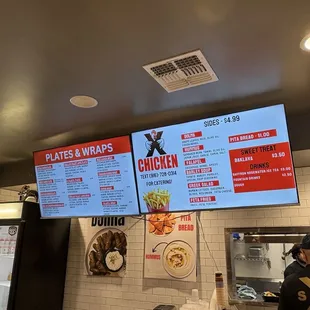 menu board