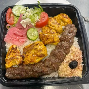 It&apos;s the most delicious mixed KEBOB I ever had, thanks a lot CHEF