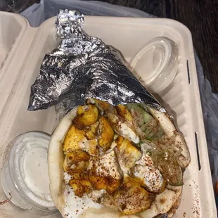 Chicken wrap