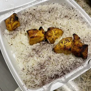 Chicken Kebab plate