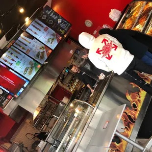 ramen and noodles, interior