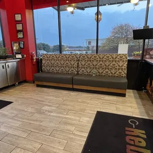 No more seating inside