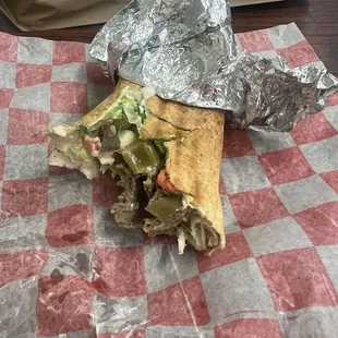 Beef gyro