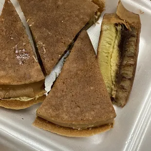 Martabak coklat keju aka choco cheese pancake