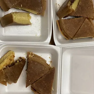 We bought 3 different flavor. Cheese, choco mix cheese and special