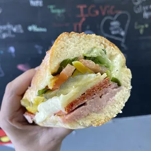 The best Italian sub I've had in a hot minute.