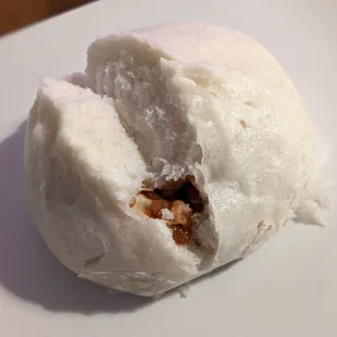 Steamed barbeque pork bun