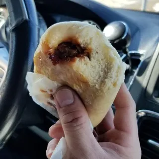 Steamed BBQ Pork with Chinese Sausage Bun