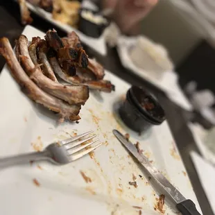 I forgot to take a pick of the BBQ Baby Back Ribs before i ate them ALL, but this should be a good indication of how they were.