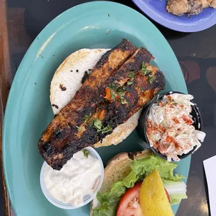 Blackened mahi-mahi
