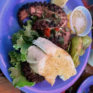 Char Broiled Octopus